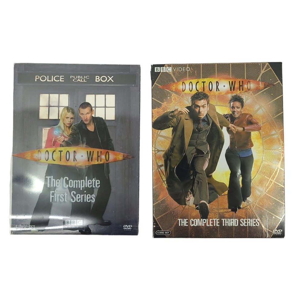 Doctor Who The Complete 1st 3rd Series DVD Christopher Eccleston David Tennant